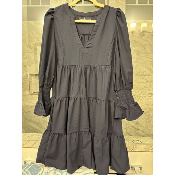 NWOT Tuckernuck navy kenzo dress, XS $168 - Picture 3 of 9